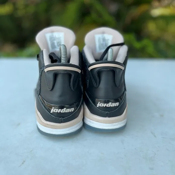 Air Jordan Dub Zero Black/Fossil Shoes (Boys Size: 5.5Y) (Womens Size: 7)