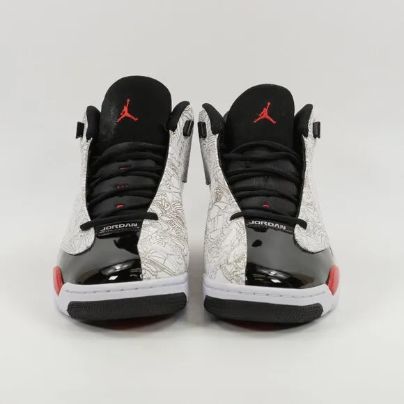 Air Jordan Dub Zero 'Fire Red' 311046-162 Basketball Sneakers size 11