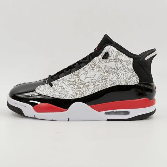 Air Jordan Dub Zero 'Fire Red' 311046-162 Basketball Sneakers size 11