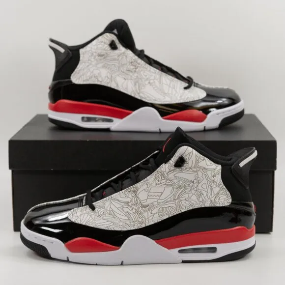 Air Jordan Dub Zero 'Fire Red' 311046-162 Basketball Sneakers size 11