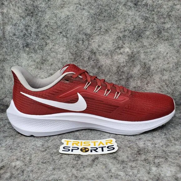 Alabama Crimson Tide Nike Zoom Pegasus 39 Running Shoes Mens Sz 12.5 DR1960-600