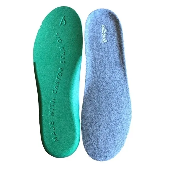 Allbirds Mens Tree Runner Black New Insoles 10