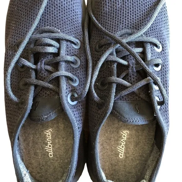 Allbirds Mens Tree Runner Black New Insoles 10
