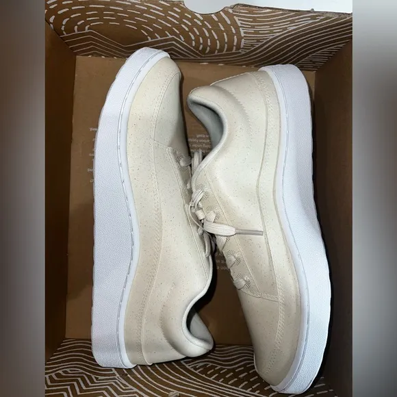 Allbirds Plant Pacers Shoes Sneakers Natural White Blizzard Sole Men’s Size 8 M