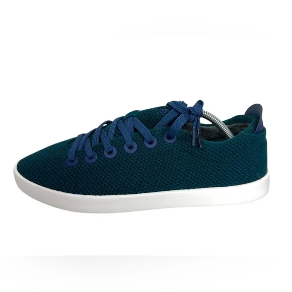 Allbirds TP Tree Pipers Mens Knit Wool Sneaker Shoes Size 11 Green Blue Running