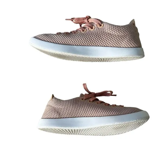 Allbirds Tree Piper Wasatch (Peachy/Pink) &amp; White Made With Eucalyptus Fibers 7.