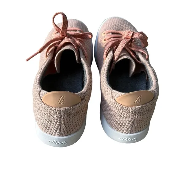 Allbirds Tree Piper Wasatch (Peachy/Pink) &amp; White Made With Eucalyptus Fibers 7.