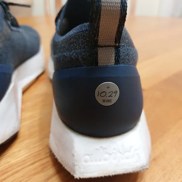 Allbirds Wool Flyer Mizzles Running Shoes Men's Size 9 Blizzard