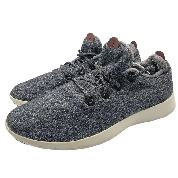Allbirds Wool Runner Mizzle Mens 13 Low Comfort Sneakers Gray Shoes