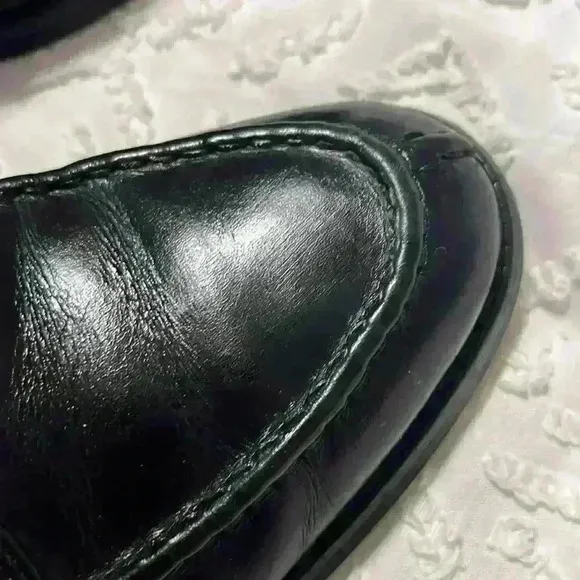 Allen Edmonds Bradley Round Toe Split Toe Black Men’s Dress Shoes Size 9 D