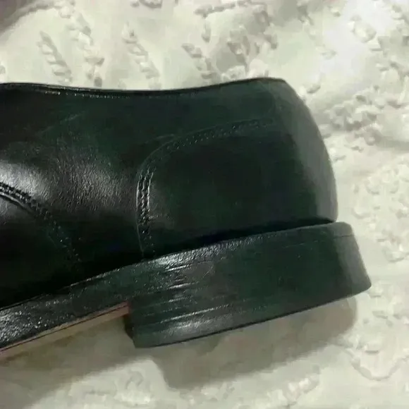 Allen Edmonds Bradley Round Toe Split Toe Black Men’s Dress Shoes Size 9 D