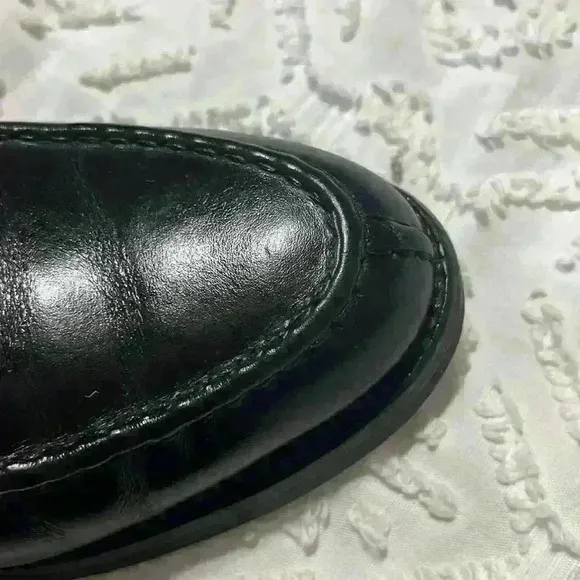 Allen Edmonds Bradley Round Toe Split Toe Black Men’s Dress Shoes Size 9 D