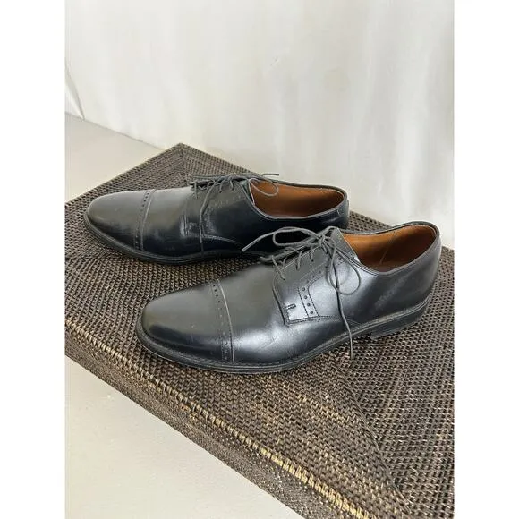 Allen Edmonds Clifton Dress Shoes Cap Toe Oxfords Made USA Size 10D