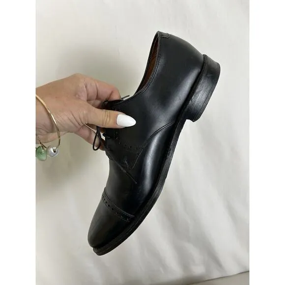 Allen Edmonds Clifton Dress Shoes Cap Toe Oxfords Made USA Size 10D