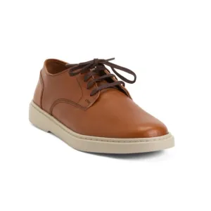 ALLEN EDMONDS Cognac Men's Leather Henderson Oxford Shoes