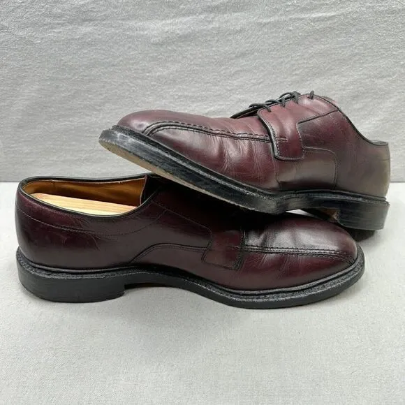 Allen Edmonds Hillcrest Mens Size 10 (D) Oxford Bicycle Toe Blucher Lace-Up Shoe