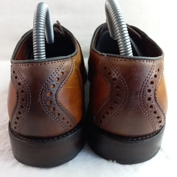 Allen Edmonds Shelton Brown Leather Oxford Shoes (9 US)