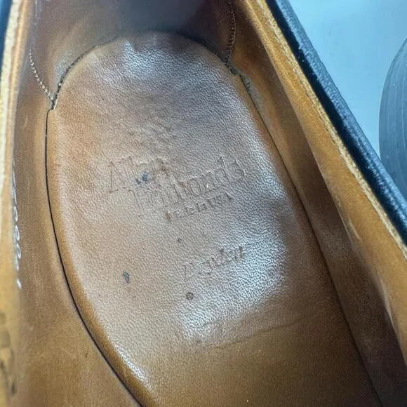Allen Edmonds shoes 10.5 black leather dryden dress work office wedding business