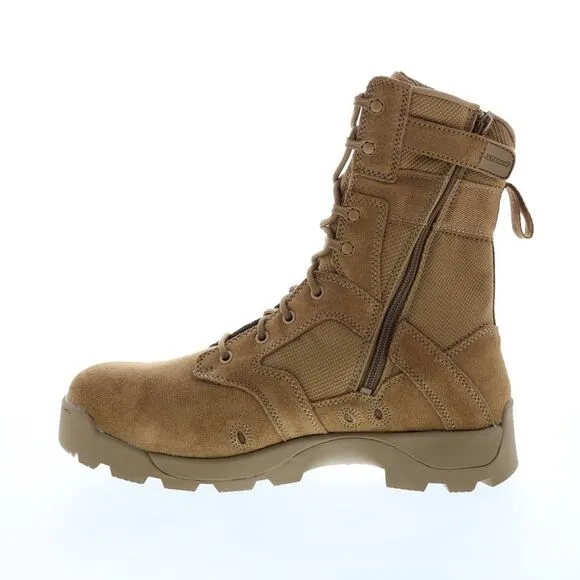 Altama Mens Jungle Assault Side-Zip Safety Toe Brown Boots (NWT)