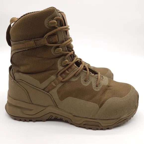 Altama Raptor (Mens Size 8) Safety Toe Coyote Tan 8&quot; Tactical Boots Lace Up‎