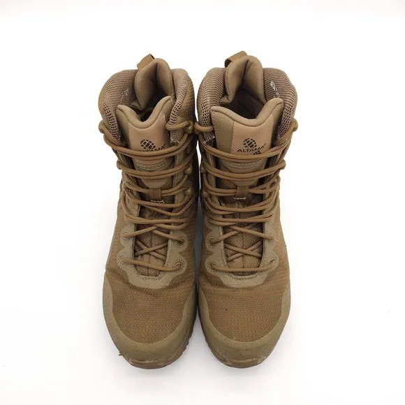 Altama Raptor (Mens Size 8) Safety Toe Coyote Tan 8&quot; Tactical Boots Lace Up‎