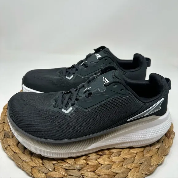 ALTRA FWD Via Running Shoes Black White Size 9 Men's
