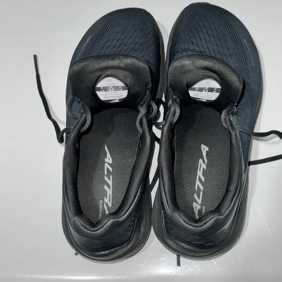 Altra Mens Via 2 Olympus Running Shoes Zero Drop Lightweight Race Day Black 8.5