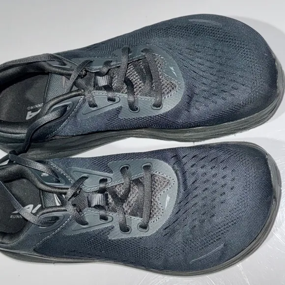 Altra Mens Via 2 Olympus Running Shoes Zero Drop Lightweight Race Day Black 8.5