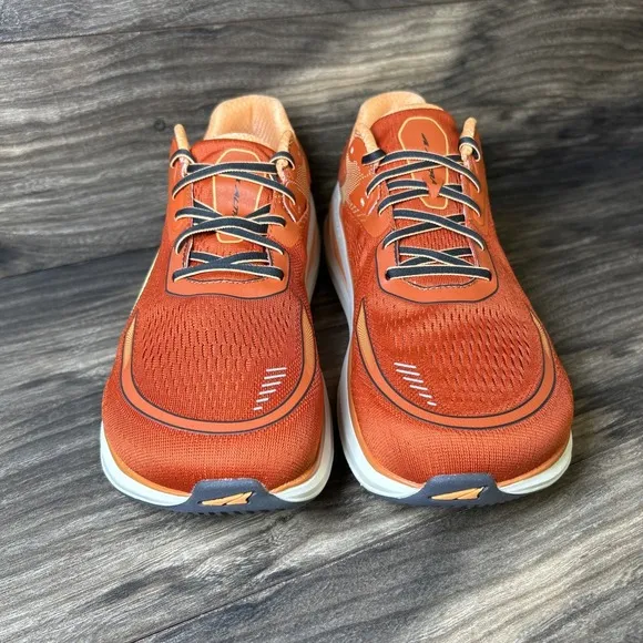 ALTRA Paradigm 6 Running Shoes Mens 12 Orange White Sneakers Trainers NIB NEW