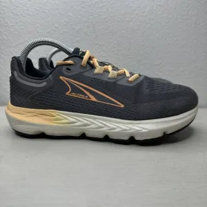 Altra Provision 7 Gray Orange Athletic Running Shoes