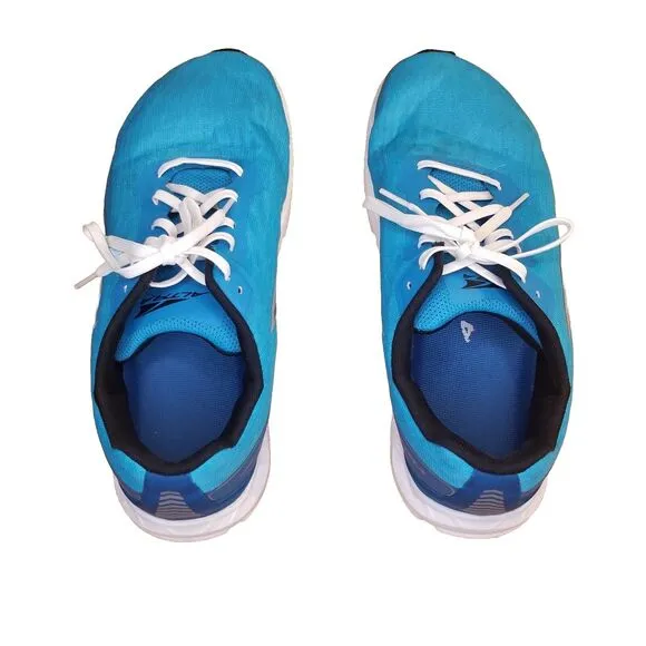 Altra Rivera Men's Size 10 Blue White Black  Running Shoes Sneakers AL0A4VQL444