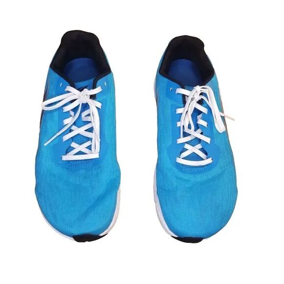 Altra Rivera Men's Size 10 Blue White Black  Running Shoes Sneakers AL0A4VQL444