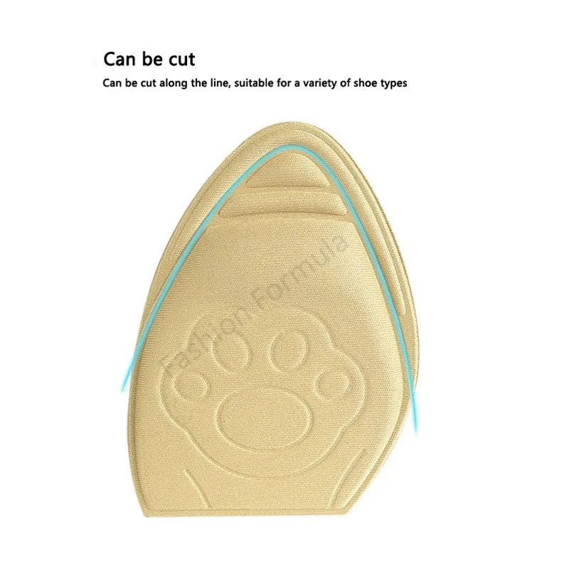 Anti-Skid Forefoot Support Insole Insert Pad