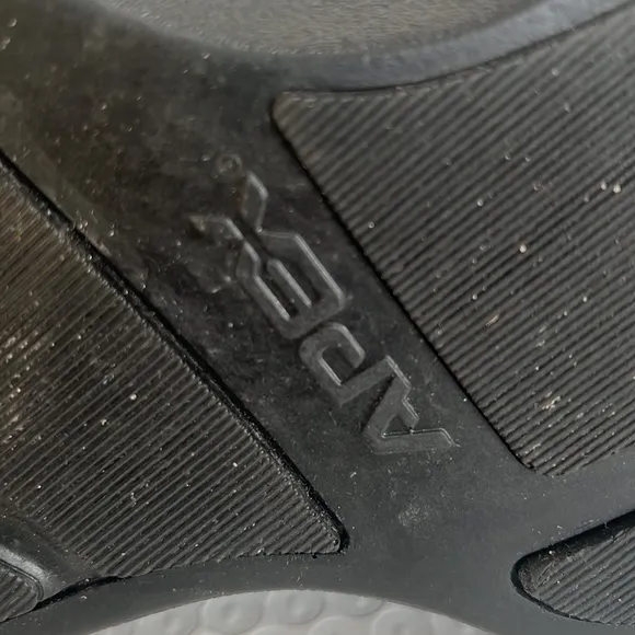 Apex Black Ambulator/Orthopedic/Comfort Shoes Velcro Closure