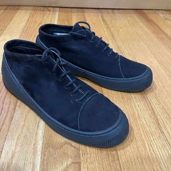 ARCHE France Women Comfort Minimalist Sneakers Shoes Size EUR 41 US 10 Black EUC