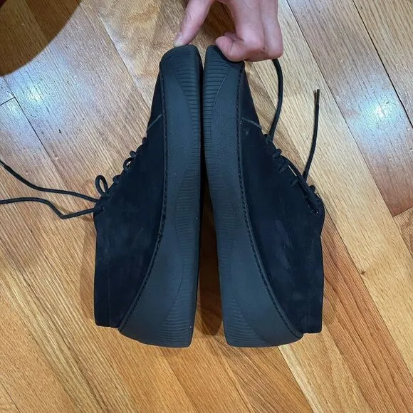 ARCHE France Women Comfort Minimalist Sneakers Shoes Size EUR 41 US 10 Black EUC