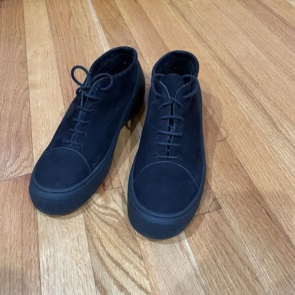 ARCHE France Women Comfort Minimalist Sneakers Shoes Size EUR 41 US 10 Black EUC