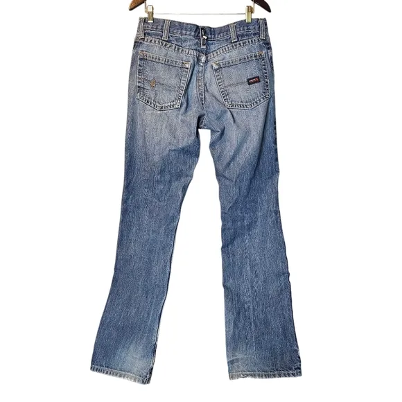 Ariat Men's M4 FR Flame Resistant Low Rise Bootcut Work Jeans - Medium Wash