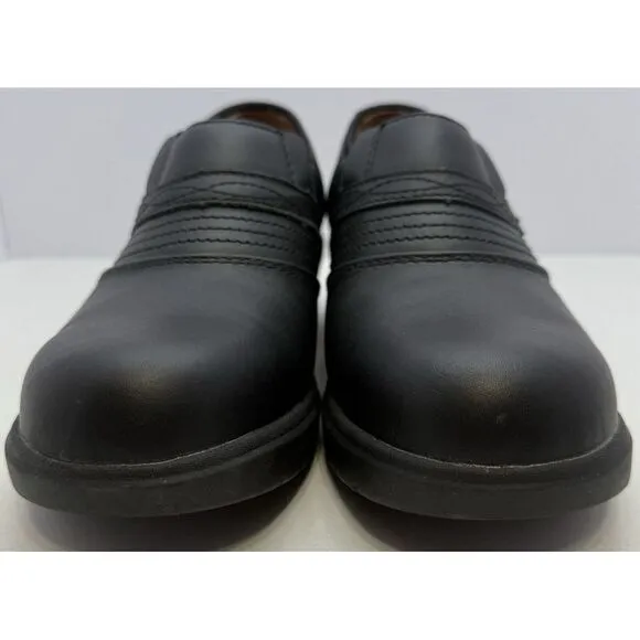 Ariat Women's Steel Toe Safety Clogs Black Comfort Work Shoes Size 8.5B