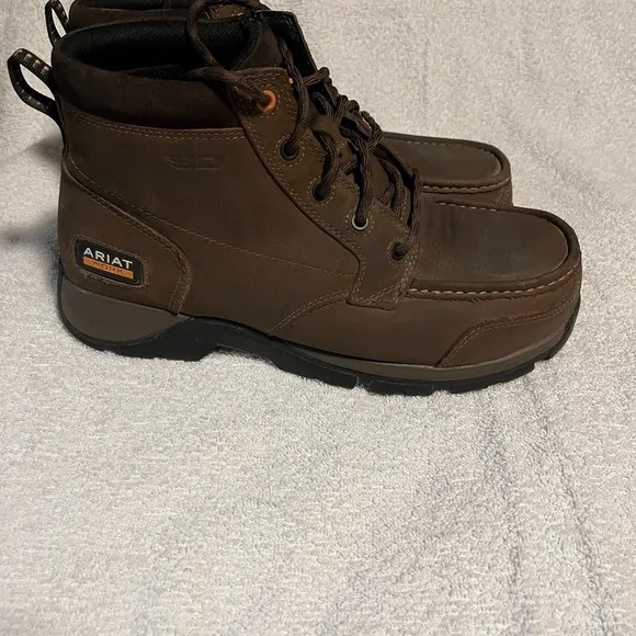 Ariat Work Steel Toe Safety High Top Boots Sz 7 1/2 D