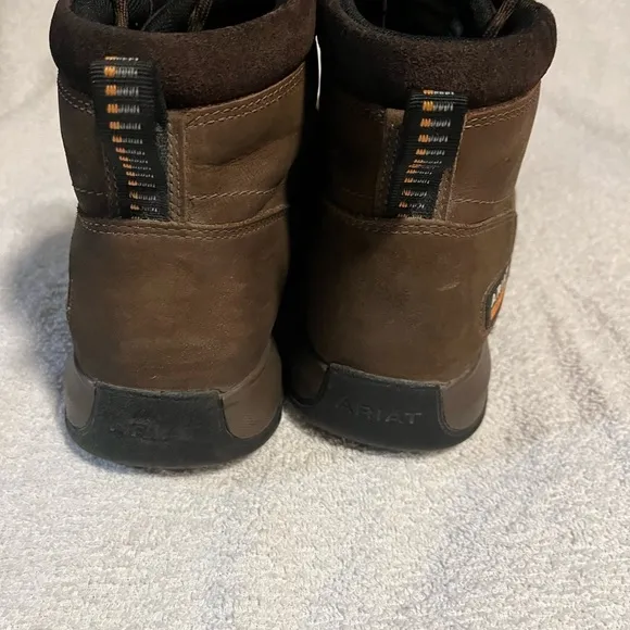 Ariat Work Steel Toe Safety High Top Boots Sz 7 1/2 D
