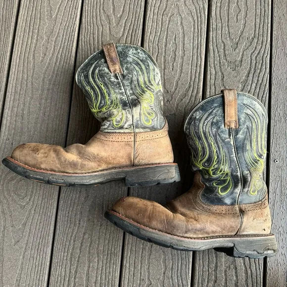 Ariat WorkHog Mesteno Waterproof Composite Toe Work Boot Mens 9.5D 10015400