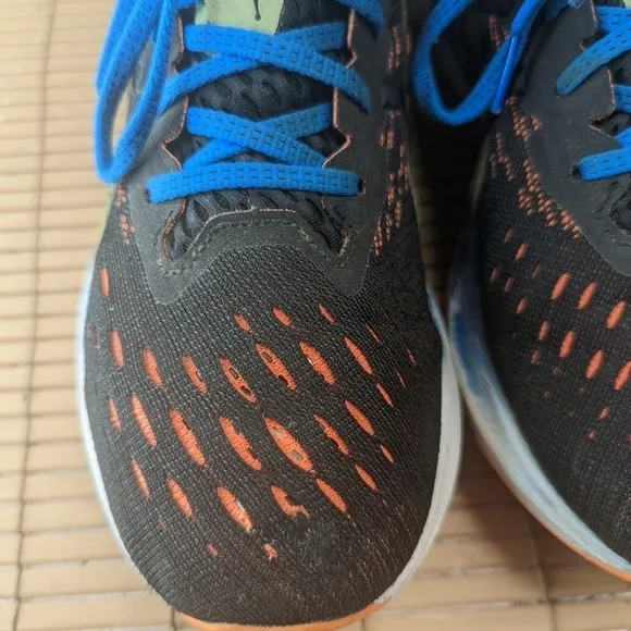 ASICS FF NOVABLAST 1011B192 Black Blue Running Race Shoes Mens 10.5 Fast Shippin
