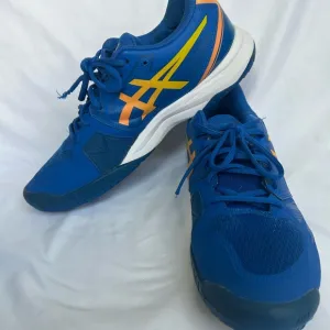 ASICS Gel Challenger 13 1041A397 Mens US 11.5 Running Shoes Blue Yellow Sneakers