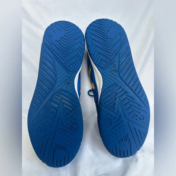 ASICS Gel Challenger 13 1041A397 Mens US 11.5 Running Shoes Blue Yellow Sneakers