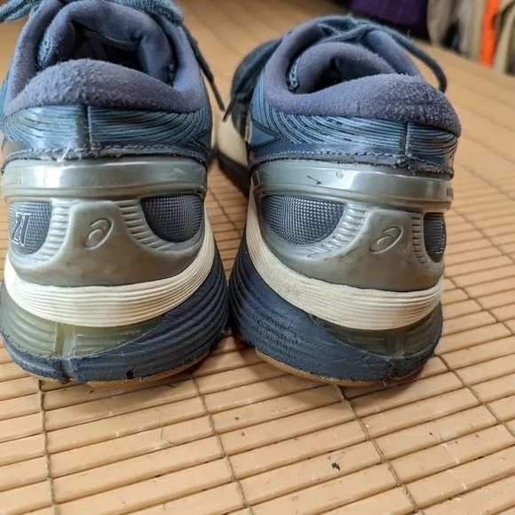 Asics Gel Nimbus 21 Men's Running Shoes 1011A646 Grey Green Aqua Size 12. A11pm