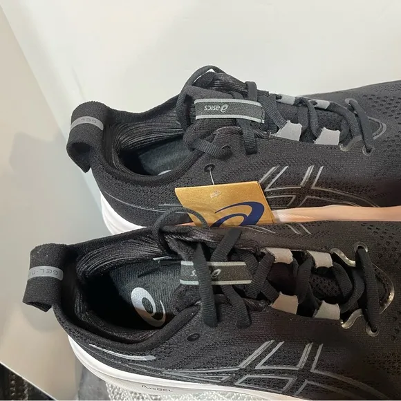 ASICS Gel-Nimbus 26 Men’s Running Shoes 10 Extra Wide Black/Graphite Grey NWT