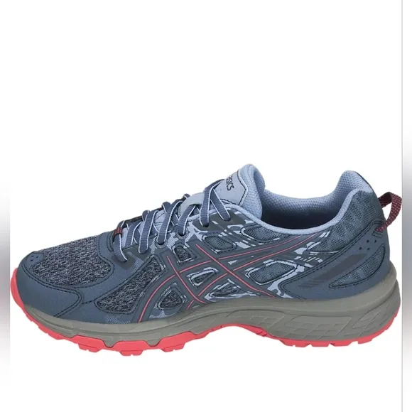 Asics Gel-Venture 6 Women's Shoes Steel Blue/Pink Cameo 1012a504-400