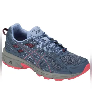 Asics Gel-Venture 6 Women's Shoes Steel Blue/Pink Cameo 1012a504-400