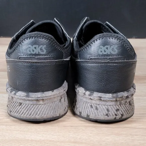 ASICS HyperGEL Lyte Shoes Mens Size 14 Black Gray Running Athletic Sneakers